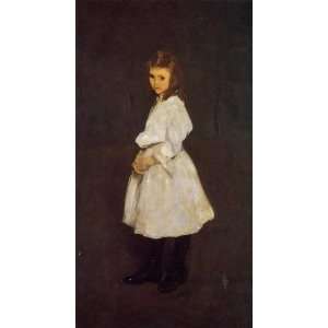  24 x 44 inches   Little Girl in White (aka Queenie