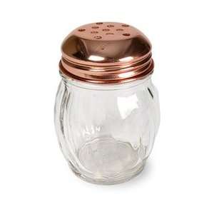 Gemco Glass Cheese Shaker with Copper Top  Kitchen 