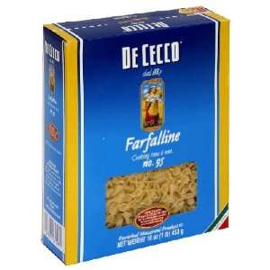  De Cecco, Pasta Farfalline, 16 OZ (Pack of 20) Health 