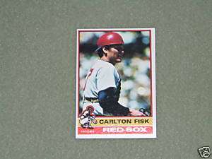 CARLTON FISK  TOPPS Card  #365 1976  