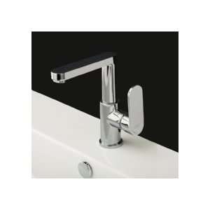    Hole Faucet W/ Square Neck Spout, One Lever Handle, & Pop Up Drain