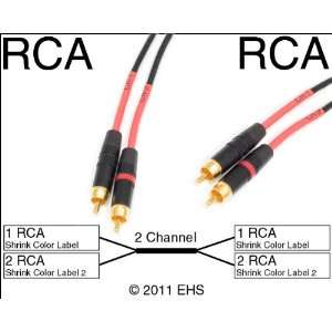  Mogami 2930 2 Channel RCA to RCA snake Electronics