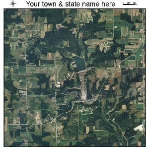   Photography Map of Spring Valley, Wisconsin 2010 WI 