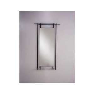  Open Frame Blackened Steel Mirror