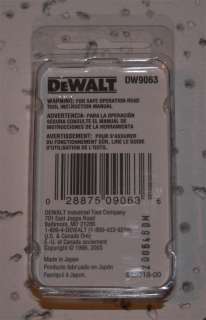 New Sealed 2 Pack Dewalt part number DW9063 Replacement bulbs for most 