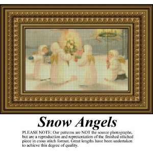  Snow Angels Cross Stitch Pattern PDF  Available 