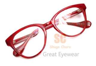 EYEGLASSES eyewear spectacles eyeglass frames 9034A red  