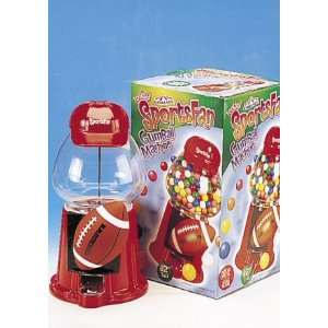  Sports Fan Gumball Machine, Football Toys & Games