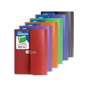   Pocket Letter Size Poly Expanding File(Pack Of 12)