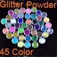   Kinds of Glitter Decoration Powder Crush Shell Bead Colorful  