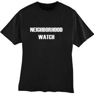  Neighborhood Watch Black Tshirt Size 2XL 