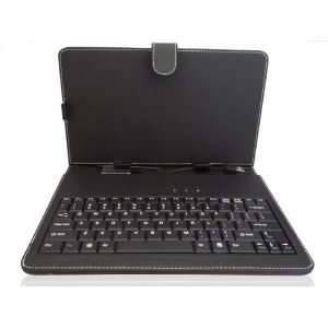  Leather Keyboard Case Bag USB for 10 Tablet PC MID