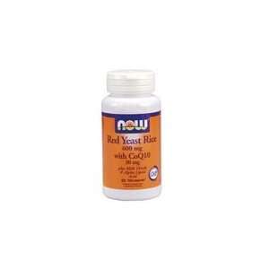  Now Foods Red Rice Yeast & CoQ10, 60 caps Health 