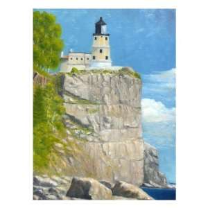  Split Rock Lighthouse Giclee Poster Print by Tenzin 