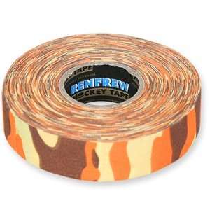  Orange Camoflauge Hockey Tape   3 Rolls