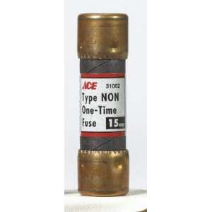  10 each Ace Non Renewable Cartridge Fuse (N0N 15)