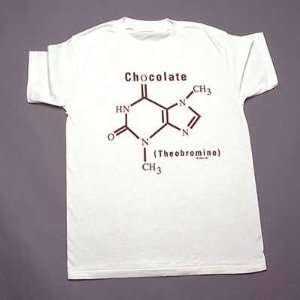  Chocolate Molecule (Theobromine) T shirt   Large Toys 