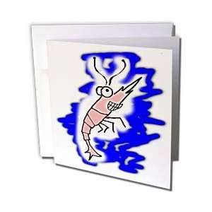  Fishing   shrimp   Greeting Cards 12 Greeting Cards with 