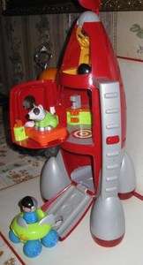 VERY RARE  ROCKET Space TOY ASTRONAUT BATTERY  