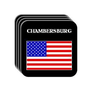  US Flag   Chambersburg, Pennsylvania (PA) Set of 4 Mini 