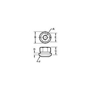 Spherical Flange Nuts (Te Co Series 803) 1/2   13 Thread (A) / 1 1/8 