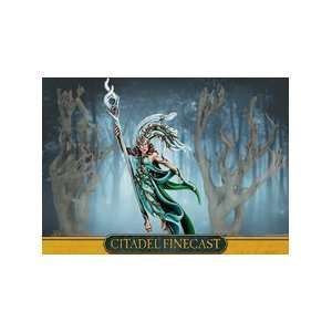  Wood Elf Spellweaver W/ Staff Warhammer Citadel Finecast 