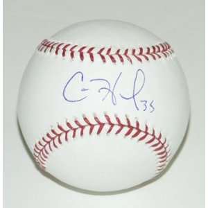  Cole Hamels Philadelphia Phillies Autographed MLB Baseball 