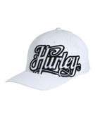 HURLEY HAT CAP CLEAN SLATE WHITE  