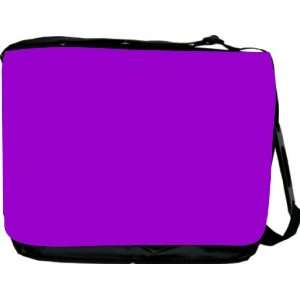 Rikki KnightTM Purple Color Design Messenger Bag   Book Bag   Unisex 