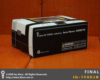   Transformers TF002B Autoscout Cassette Set FOR SOUNDWAVE NEW  