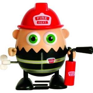  Eggbods Windup   Fireman Toys & Games