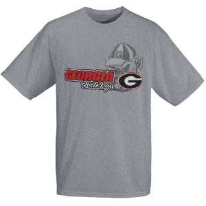 Georgia Bulldogs Ash Mascot Backdrop T shirt  Sports 