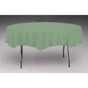    Round Table Cover 2/Ply Poly Tissue, Sage Green