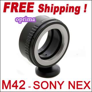 M42 Screw Mount lens to Sony E Mount NEX3 NEX5 series digital camera 