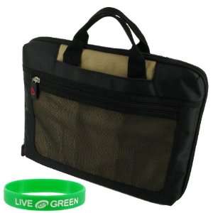   Netbook Carrying Bag (Checkpoint Friendly   Tan / Black) Electronics