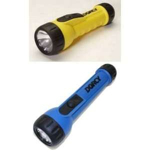  Dorcy Plastic 2D Worklight Flashlight Set of 3 Sports 