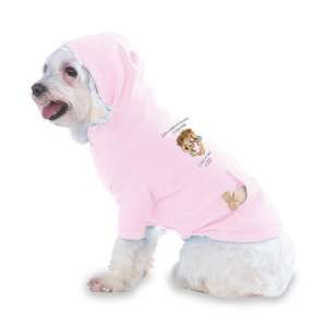  CEO Hooded (Hoody) T Shirt with pocket for your Dog or Cat LARGE Lt