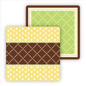  Paper Coasters   Lime & Chocolate