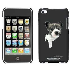  Papillon Puppy on iPod Touch 4 Gumdrop Air Shell Case 