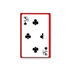  3 1/2 Clubs Cards by Royal Magic Toys & Games