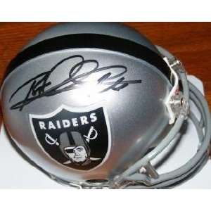  Rod Woodson (Oakland Raiders) Football Mini Helmet Sports 