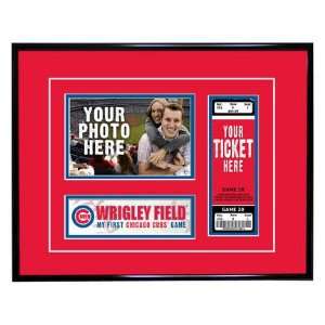  Chicago Cubs My First Game Ticket Frame Sports 