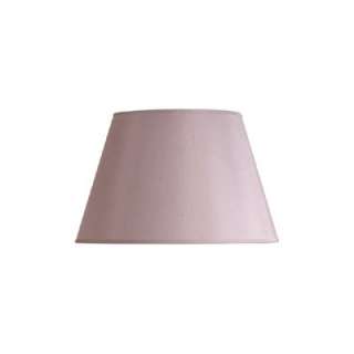   in. Wide Barrel Lamp Shade, Chalk Pink, Raw Silk Fabric, Laura Ashley