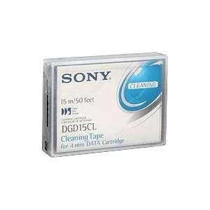  SONY Tape, 4mm DDS 1,2,3,4 Clng Cartridge, 45 pass 