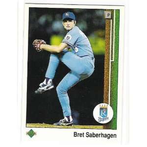    1989 Upper Deck #37 Bret Saberhagen [Misc.]