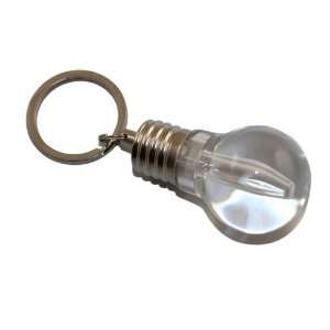  5 Pcs Color Flash Light Lamp LED Bulb Key Chain Ring 
