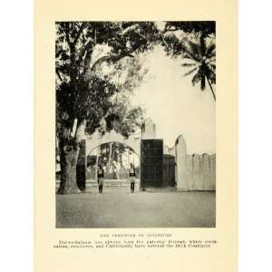  1925 Print Vestibule Dar es Salaam Christianity Tanzania 