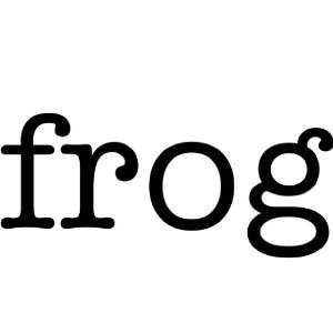  frog Giant Word Wall Sticker