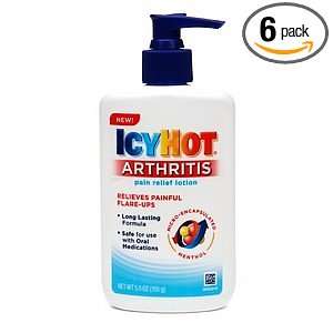Icy Hot Arthritis Lotion, 5.5 Ounce (Pack of 6)  Grocery 