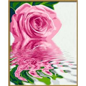  Schipper Pink Rose Paint By Number Toys & Games